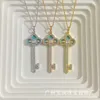 Tiffany and Cos – collier porte-clés en argent Sterling s925, couronne polyvalente à la mode, porte-bonheur, Iris, nouvel an