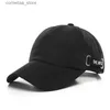 Bonés de bola moda boné de beisebol chapéus para homens e mulheres cor sólida snapback bonés chapéu de beisebol para estudantes y240315