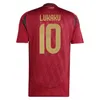 3xl 4xl 24 25 Soccer Jerseys de Bruyne R.Lukaku E. Hazard National Team Men Shirt Mertens Batshuayi Tielemans T. Haarderfans Player Versie Volwassen Vrouwen