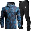 Winddicht Fietsjack Heren RIDE RACING MTB Broek Set Fiets Motocross Jas Fiets Windjack Cortaviento Ciclismo Hombre 240228