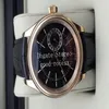 Crystal Watches Men Rose Gold Automatic 2813 Watch Men's Cellini 50525 Leer 50515 Moonphase Display Crystal Date Moon Blac257L