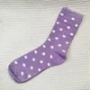 Chaussettes Kawaii à pois scintillants pour femmes, bas en soie argenté brillant, Harajuku, coton scintillant, ample et brillant