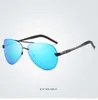 Designer New Polarized Men Sunglasses Classic Driving Sun Glasses Metal Frame Mirror Lens Sunglasses MenWomen 545Y