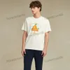 CASABLANCA T-shirts 24SS heren en dames designer tops katoenen T-shirt nieuwe Casablanc trui met ronde hals tennis fruitschaal letterprint witte top met korte mouwen