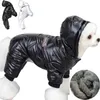 Inverno pet roupas para cães super quente jaqueta engrossar casaco de algodão à prova dwaterproof água animais de estimação roupas para cães pequenos bulldog francês filhote de cachorro outfit 240307