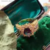 Fedi nuziali Tendenza moda temperatura strass viola anelli zircone anelli per donna e ragazza regali e gioielli all'ingrosso Q240315