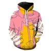 Mäns hoodies nyhet abstrakt graffiti konst 3d tryck män/kvinnor kreativa tröja hösten casual långärmad pullover barn