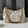 Bolsos de hombro Diseñadores Bolsos de mano para mujer Monederos de diseñador Bolsos Monedero 10A Original Cuero genuino Piel de oveja Cadena dorada Bolso Hobo Bolsos de diseñador para mujer vintage