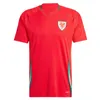 Xxxl 2024 Wales Soccer Jerseys Bale Wilson Allen Ramsey Wes 24/25 Кубок сборной Родон Вукс Брукс Джонсон Футбол Рубашка для мужчин Детские наборы носки полные сеты 2025