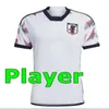 23 24 اليابانية من قمصان الموحدة الموحدة الرسوم المتحركة Isagi Atom Tsubasa Minamino Asano Doan Kubo Ito Women Kids Kit Soccer Jerseys Japan 22 23 Football Shirt Player Player