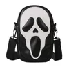 Cellphone Bags Skull Bag Personalized Funny Ghost Shoulder Halloween Women's Crossbody Phone Small Square