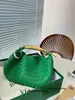 Designer Botegs V Luxus-Handtasche aus Rindsleder, gewebt, kleine Damentasche, Metallgriff, klassische Henkeltasche, Modetrend, Sardinen-Damentasche