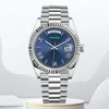 ladies watch for men women high quality stainless steel automatic movement 36mm 40mm watches strap luxury Couples watchs waterproof blue green Wristwatches