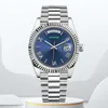 Gold Watch Women Automatic MenWatch 2813 حركة ميكانيكية 36 ملم طلب الياقوت المائي الأزياء الفاخرة 904L الساعات الفولاذ المقاوم للصدأ