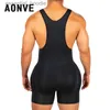 Body Shapers Hommes Body Sleless Minceur Gilet Abdomen Réduire Les Fesses Augmenter Hip Enhancer Shapewear Sous-Vêtements Avec PaddingC24315