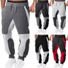 Pantalons pour hommes Printemps Automne Large Lâche Casual Hommes Patchwork Neuf points Sports Corde Élastique Pantalon Respirant