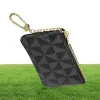 Designers Luxurys Purses Key Pouch Pochette cles Women Herr Mens Key Ring Credit Card Holder Coin Purses Mini Wallet Bag 6