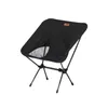 Obozowe meble zewnętrzne Składane krzesło Oxford Camping Krzesło Księżyc Ultralight Portable Turining BBQ Picnic Fat Fishing Akcesoria plażowe YQ240315