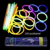 100st 20 cm Glow Sticks Diy Concert Stage Show Fluorescerande Prop Creative Night Glow Armelets 240314