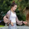 Scarves Anti-UV Oversleeves Arm Wrap Cover 60-80cm Long Shirt Sun Shawl Floral Pattern Thin Sunscreen Sleeved Summer Beach