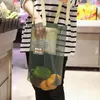 Depolama Çantaları Alışveriş Torbası Uzun Taşınır Taşınabilir/Yıkanabilir Yeniden Kullanılabilir Net Tote String String Organizer Kanepe Altında Grocery için