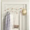 Rails Modern Fashion Door Back Hook Bedroom Porch Free Punch Coat Hook Bathroom Door Hook Towel Rack Metal Hook