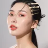 Hair Clips 4 Pack/Set Korean Fashion Shell Set For Women Elegant Pearls Crystal Beach Style Accessories Pins Jewelry 2024