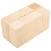Bloki rzeźbia baswood 4 x 2 cale duży zestaw drewniany dla dzieci dla dzieci dla początkujących lub ekspertów