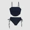 Choichic Sommer Damen Badeanzug 2 Stück Bademode Frauen Bikinis Sets Korea Multi Farbe Sexy Sammeln Split Strand Badeanzug 240309