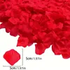 Decorative Flowers 1000pcs Artificial Rose Petals Romantic Night Event Party Favors Decoration Fake Silk Roses Valentine's Day Wedding Venue