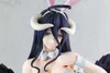 Anime Manga 1/4 B-style FREEing OverLord Albedo Bunny Gril Anime Figure PVC Action Figure Toy Adults Creators Collection Model Doll YQ240315
