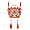Shoulder Bags Perfect Combination Of Trendy And Traditional Embroidered Cosmetic Hanfu Bag