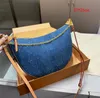 Designer Denim Sacs LouiseHandbag LouiseHandbagpurses Femmes Totes Travel New Fashion Sacs à bandoulière Crossbody Canvas Sac 133