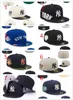 2024 Design Mode 36 Couleurs Classique Équipe Bleu Marine Couleur Sur Terrain Baseball Ajusté Chapeaux Rue Hip Hop Sport York Conception Complètement Fermée NNYY Caps H5-3.15