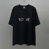 LOEWS ROPAMUJER DESIGNER WOMENS LOEWVE TSHIRTトップアナグラムLoeweee Top High Highバージョンラグジュアリーファッションフロントアンドバックプリント男性男性と女性ルースショート