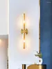 Wandlampen Home Deco Luxus Kupfer Gold Schwarz LED Lampe Licht Wandleuchte für Flur Schlafzimmer Wohnzimmer