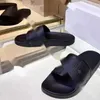 Luksusowy projektant slajd mężczyźni kobiety sandały skórzane teksturowanie listeru Letnie na świeżym powietrzu buty na plaży na plaży