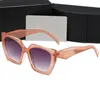 New Sunglasses Summer Women Men Designer Sunglasses Goggle senior Eyewear with Box No Box Outdoor Beach Sun Glasses 6 styles Black Pink Famous Glasses