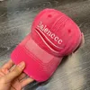 Designer Designer de luxo Capinho de beisebol Cap rosa Cowboy Hat gorras Sport Moda ao ar livre Chapeau sunshade moda mascul