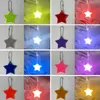 10st barnsäkerhetsreflektorer Keyrings Stylish Reflective Stars Gear Ryggsäckar Strollers Jackor Safe Reflector Keychain 240315