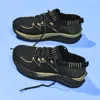 Flying Weaving Sports Running Shoes Sports and Disual Shoes Nude Black Split Beige White Blue Sports with Box