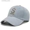 Ball Caps Men Casual Sport Fashion Sun Hats Kobiety bawełniane gwiazdy haftowe czapkę baseballową ochronę przeciwsłoneczną snapback czapkę haty240315