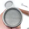 Filtri per caffè Piastra filtrante Puck riutilizzabile Sn Mesh Coffeeware Acciaio inossidabile resistente al calore per consegna Hine Drop Home Garden Kitch Dhy7B