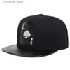 Ball Caps Hip Hop Baseball Cap borduurwerk gepersonaliseerde Hoed Mannen Vrouwen katoen Snapback Hoeden Outdoor Trucker Caps Zon HoedenY240315