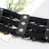 Belts Girl's Waist Punk Leather Body Straps Harness Black Color Adjustable