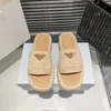 Sandálias de designer Mulheres Chinelos Natural Preto Branco Sandália de Luxo Mulheres Moda Deslizamento em Slides Moda Senhoras Verão Interior Casual Chinelo Slide Tamanho Grande US 5-10