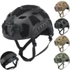 戦術的な高速ヘルメットエアソフトミリタリーアーミーCSゲームヘルメットアウトドアスポーツ狩りペイントボールヘッド保護具240315