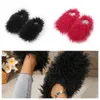 Sandals Hot Sellings Fur Slippers Mules Woman Daily Wears Fur Shoes White pink Black browns Metal Casual Flats Shoe Trainer Sneakers GAI softs