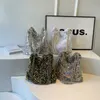 Top Shoulder Bags Sparkling Underarm Designer Handbags Shining Tote Bag High Quality Casual Womens Fashion Chain 240311