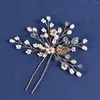 Hair Clips Wedding Combs Pearl Accessories For Women Head Ornaments Jewelry Bridal Headpiece Hairstyle Design Tools